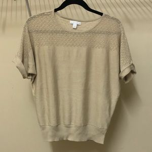 New York & Co. - tan sweater
